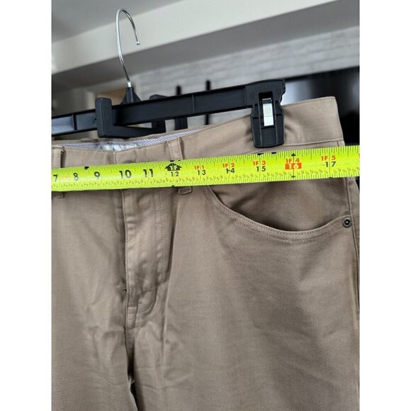 Peter Millar Superior Soft Corduroy Five-Pocket Pant in Khaki Mens Size 34W 32L - Picture 3 of 6